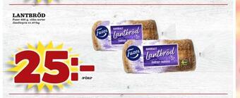 Supergrossen Lantbröd erbjuda