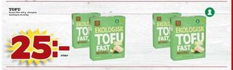 Supergrossen Tofu erbjuda
