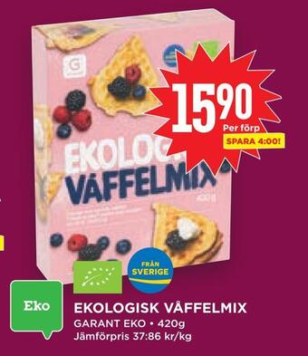 Willys Hemma Ekologisk våffelmix erbjuda