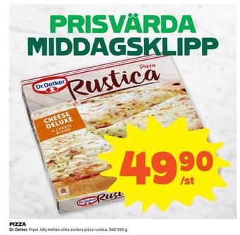 Coop Extra Pizza erbjuda