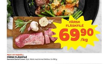 Coop Extra Färsk fläskfilé erbjuda