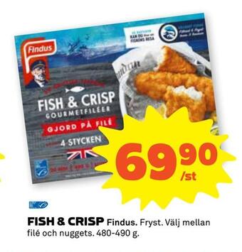 Coop Extra Fish & crisp erbjuda