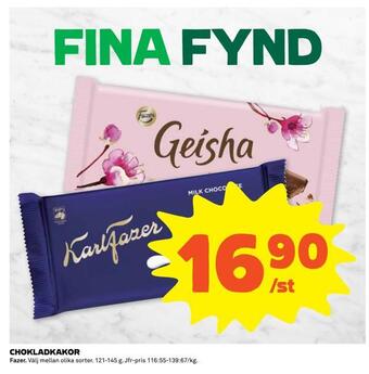 Coop Extra Chokladkakor erbjuda