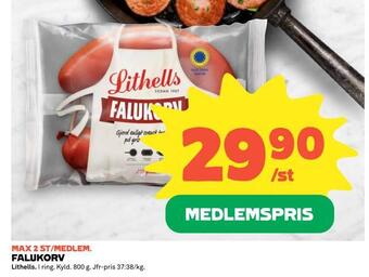 Coop Falukorv erbjuda