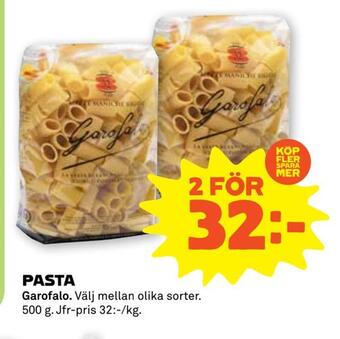 Stora Coop Pasta erbjuda