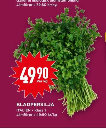 Willys Bladpersilja erbjuda