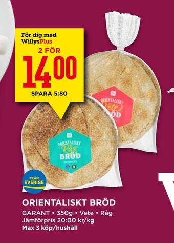 Orientaliskt bröd