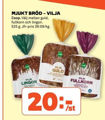 Stora Coop Mjukt bröd - vilja erbjuda