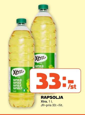 Stora Coop Rapsolja erbjuda