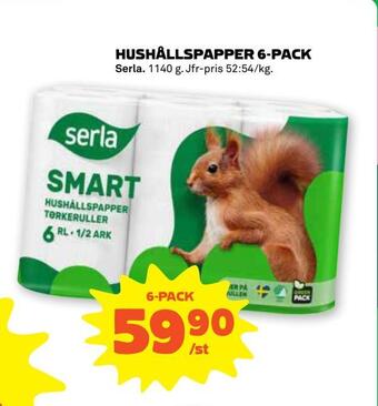 Stora Coop Hushållspapper 6-pack erbjuda