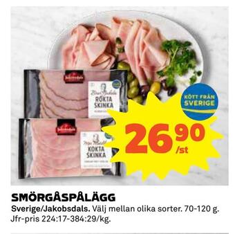 Coop Smörgåspålägg erbjuda
