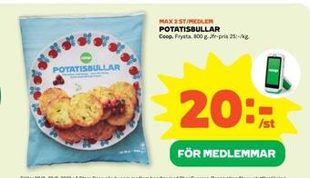 Stora Coop Potatisbullar erbjuda