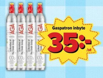 Östenssons Aga kolsyrepatron erbjuda