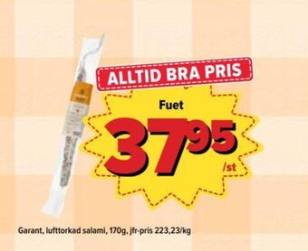 Östenssons Garant salami erbjuda