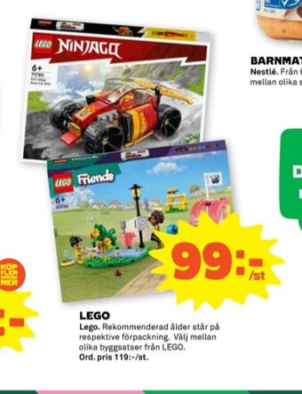 Stora Coop Lego leksaker erbjuda