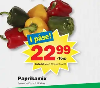 Pekås Påskeskum paprika erbjuda