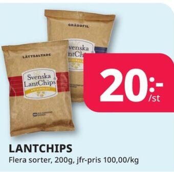 Tempo Svenska lantchips erbjuda