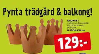 Jem&Fix Jem & fix krukor erbjuda