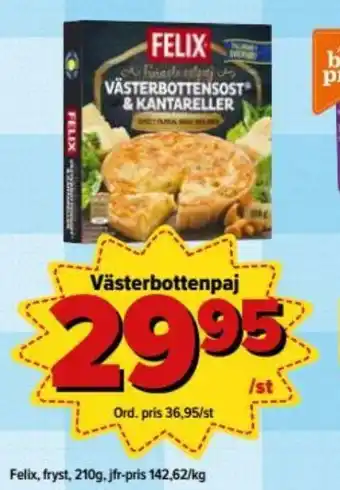 Felix Västerbottenpaj 210g