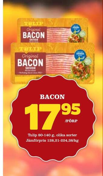 Nya Pulsen Bacon erbjuda