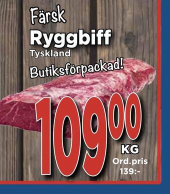 Supergrossen Ryggbiff erbjuda