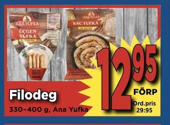 Supergrossen Filodeg erbjuda