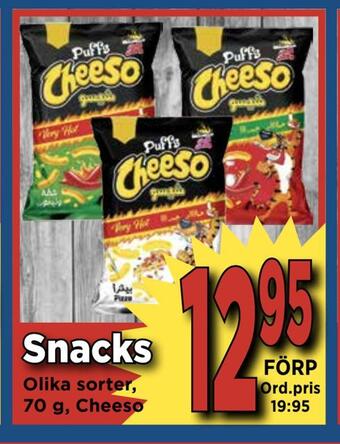 Supergrossen Snacks erbjuda