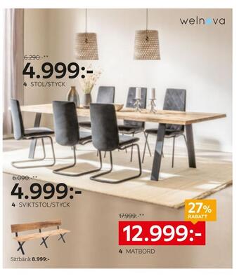 XXXLutz Matbord erbjuda
