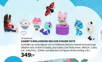 Gabby's dollhouse deluxe figure sets