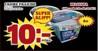 Nya Pulsen Creme fraiche erbjuda
