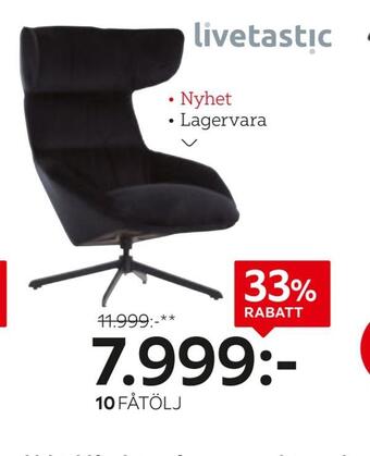XXXLutz Fåtölj erbjuda