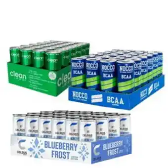 Gymgrossisten 72 x nocco, celsius & clean drink erbjuda