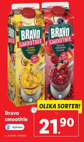Lidl Bravo Smoothie erbjuda