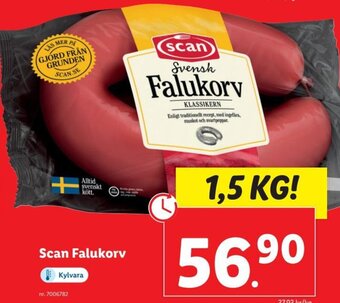 Lidl Scan Falukorv erbjuda