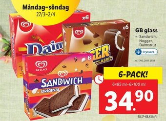 Lidl GB Glass erbjuda