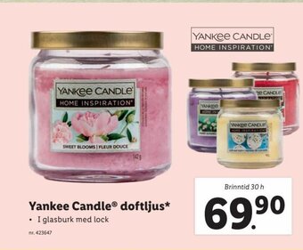 Lidl Yankee Candle Doftljus erbjuda