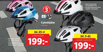 Lidl Cykelhjälm erbjuda
