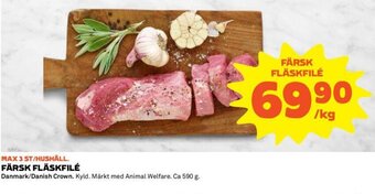 Coop Färsk Fläskfilé erbjuda