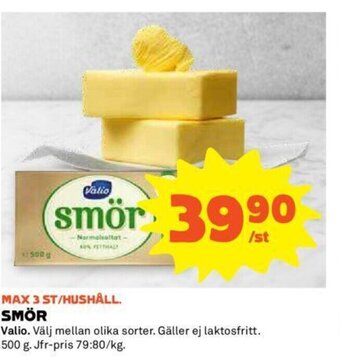 Coop Smör Valio erbjuda