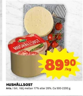 Coop Hushållsost Arla erbjuda
