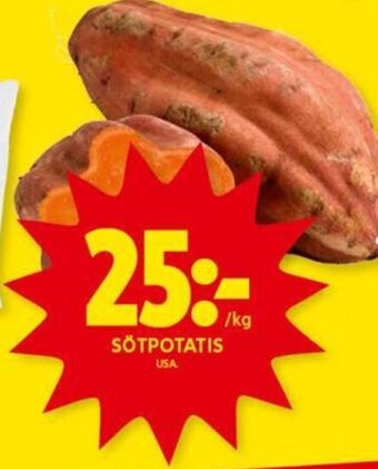 ICA Kvantum Sötpotatis erbjuda