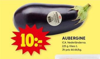 ICA Kvantum Aubergine erbjuda