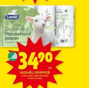 Hushållspapper Lambi