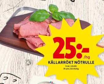 ICA Kvantum Källarrökt Nötrulle erbjuda