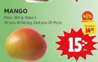 ICA Kvantum Mango erbjuda