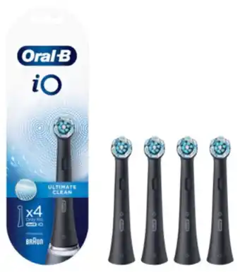 Clas Ohlson Oral-b io ultimate clean borsthuvud refill, 4-pack erbjuda