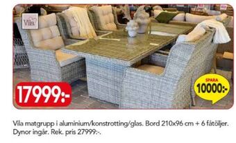 Bo Ohlsson Vila utemöbler erbjuda