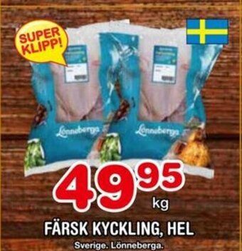 Nya Pulsen Färsk Kyckling, Hel erbjuda