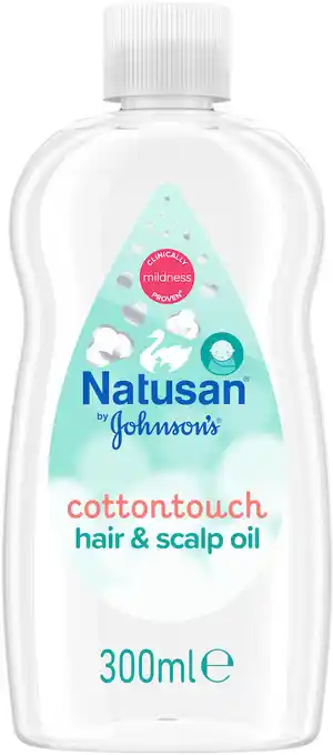 Apotek Hjärtat Natusan baby cottontouch hair & scalp oil 300 ml erbjuda