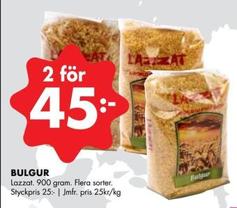 ÖoB Bulgur erbjuda